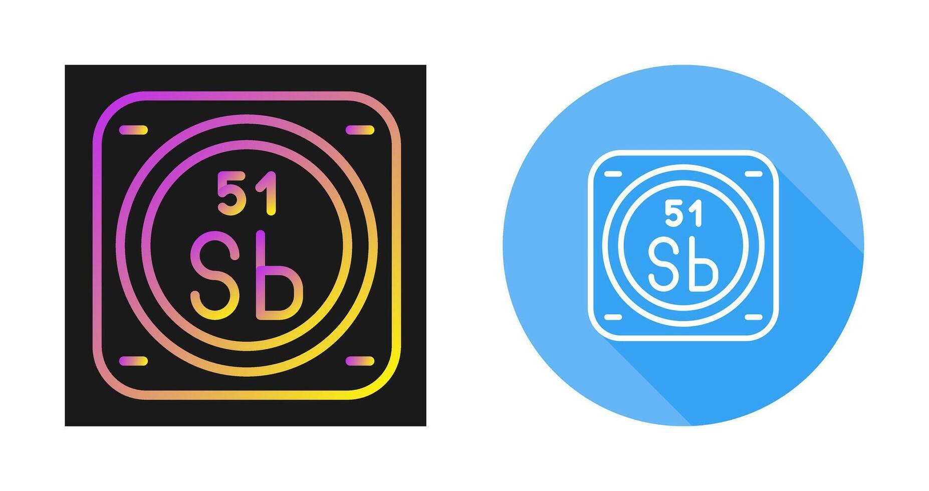 Antimony Vector Icon