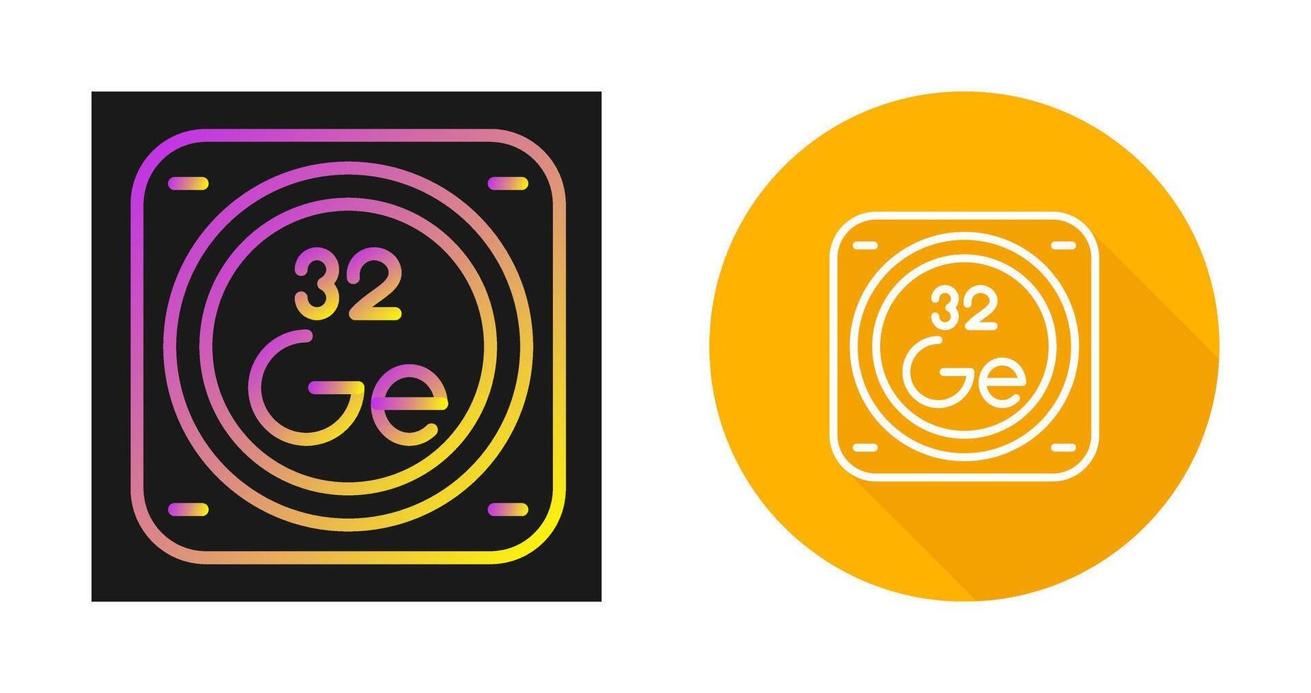 Chemical Element Vector Icon