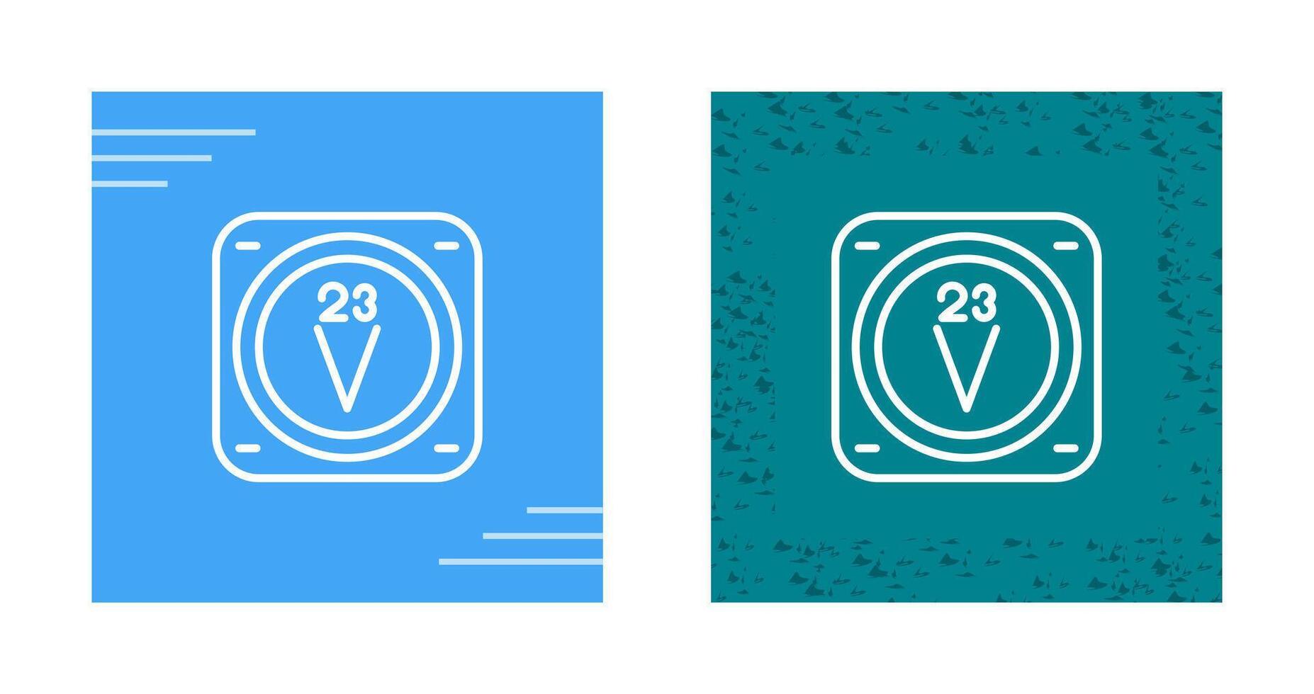 Vanadium Vector Icon
