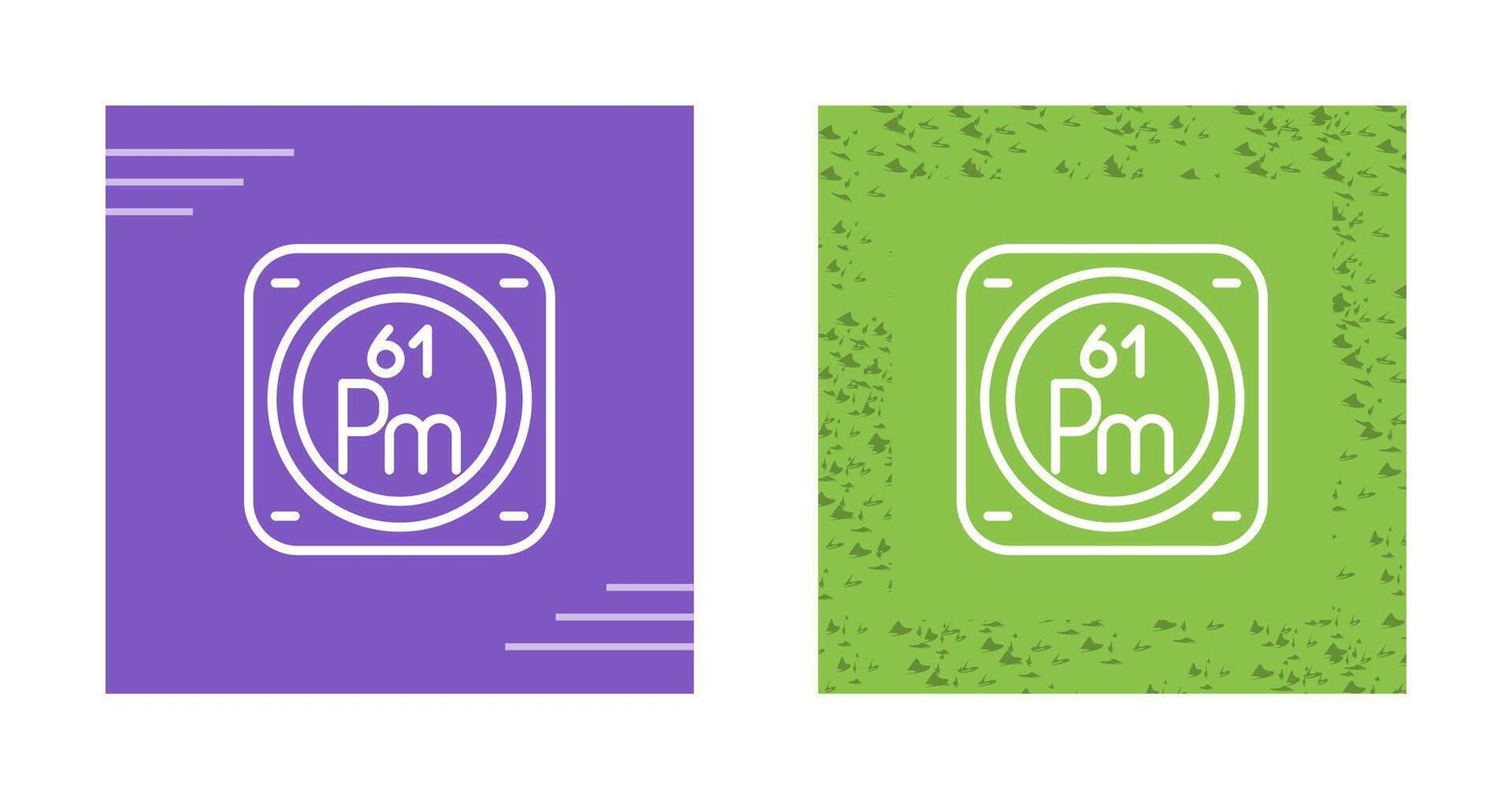 Chemical Element Vector Icon