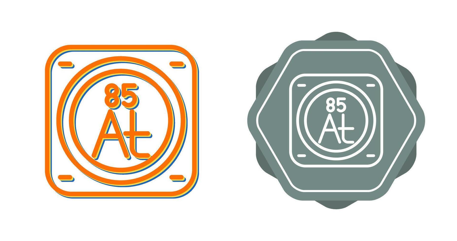 Chemical Element Vector Icon