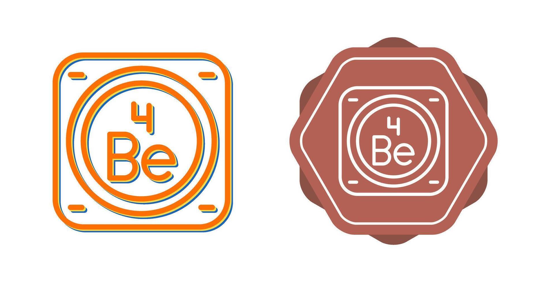 Chemical Element Vector Icon