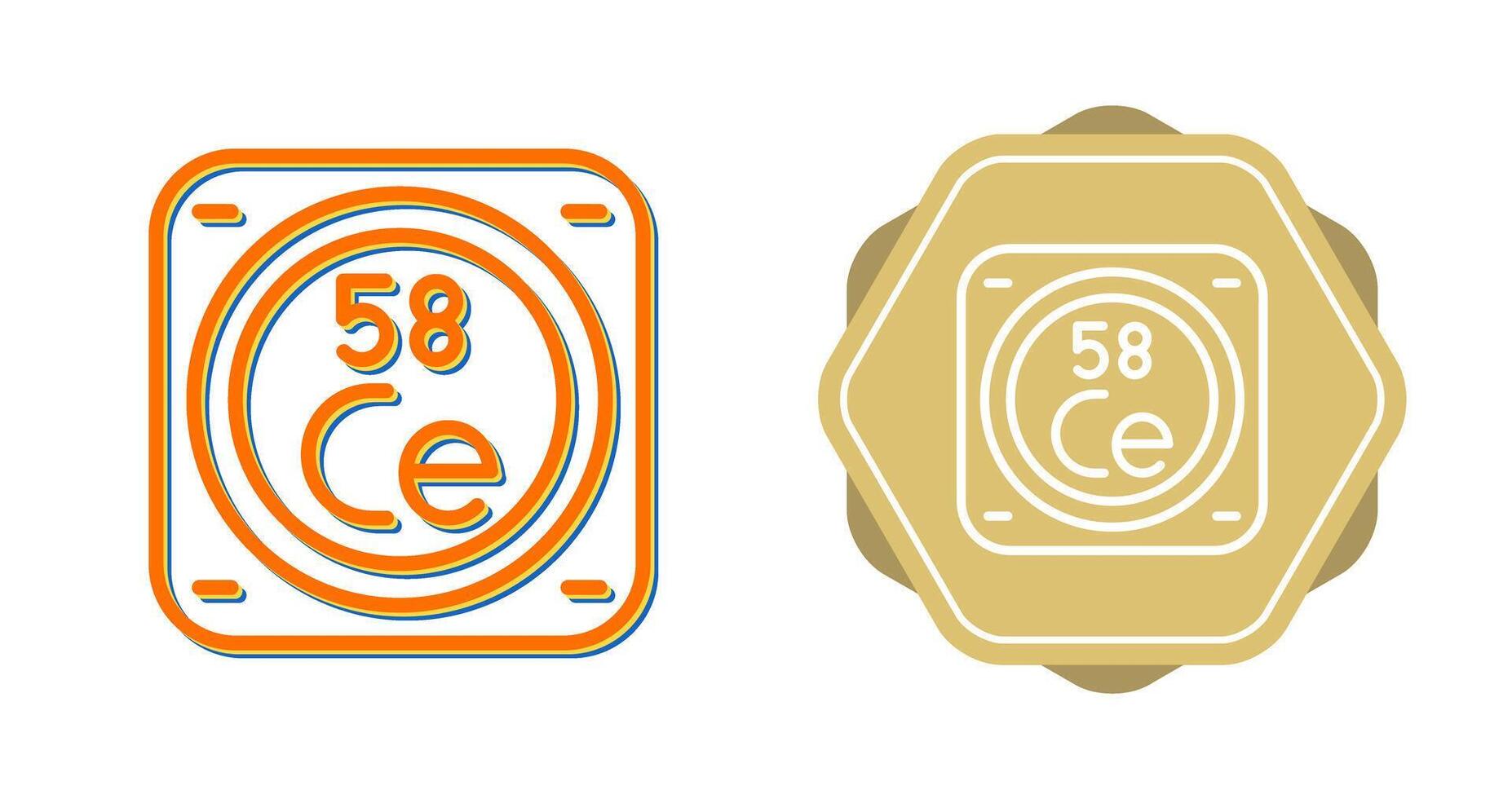 Chemical Element Vector Icon