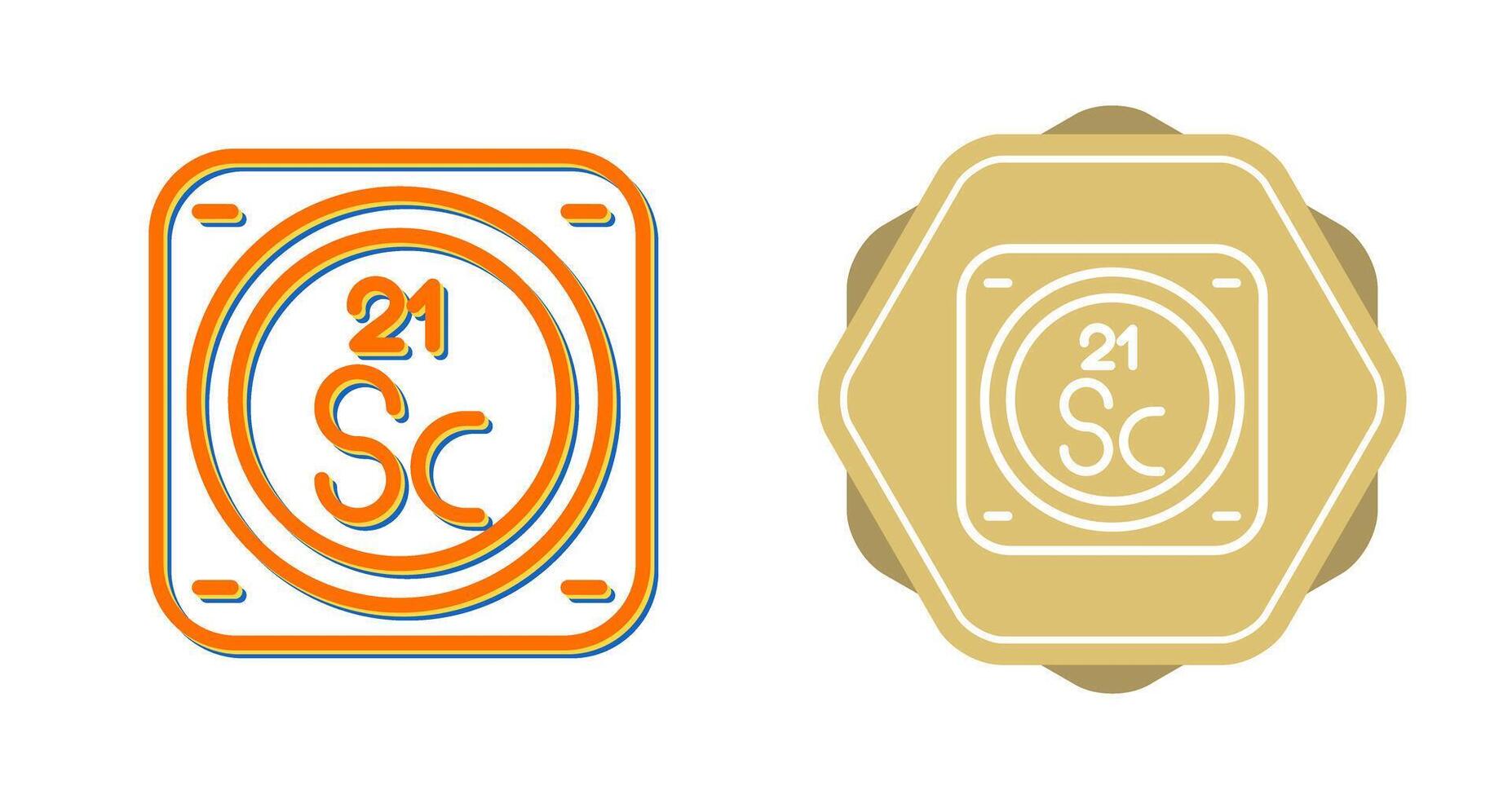 Chemical Element Vector Icon