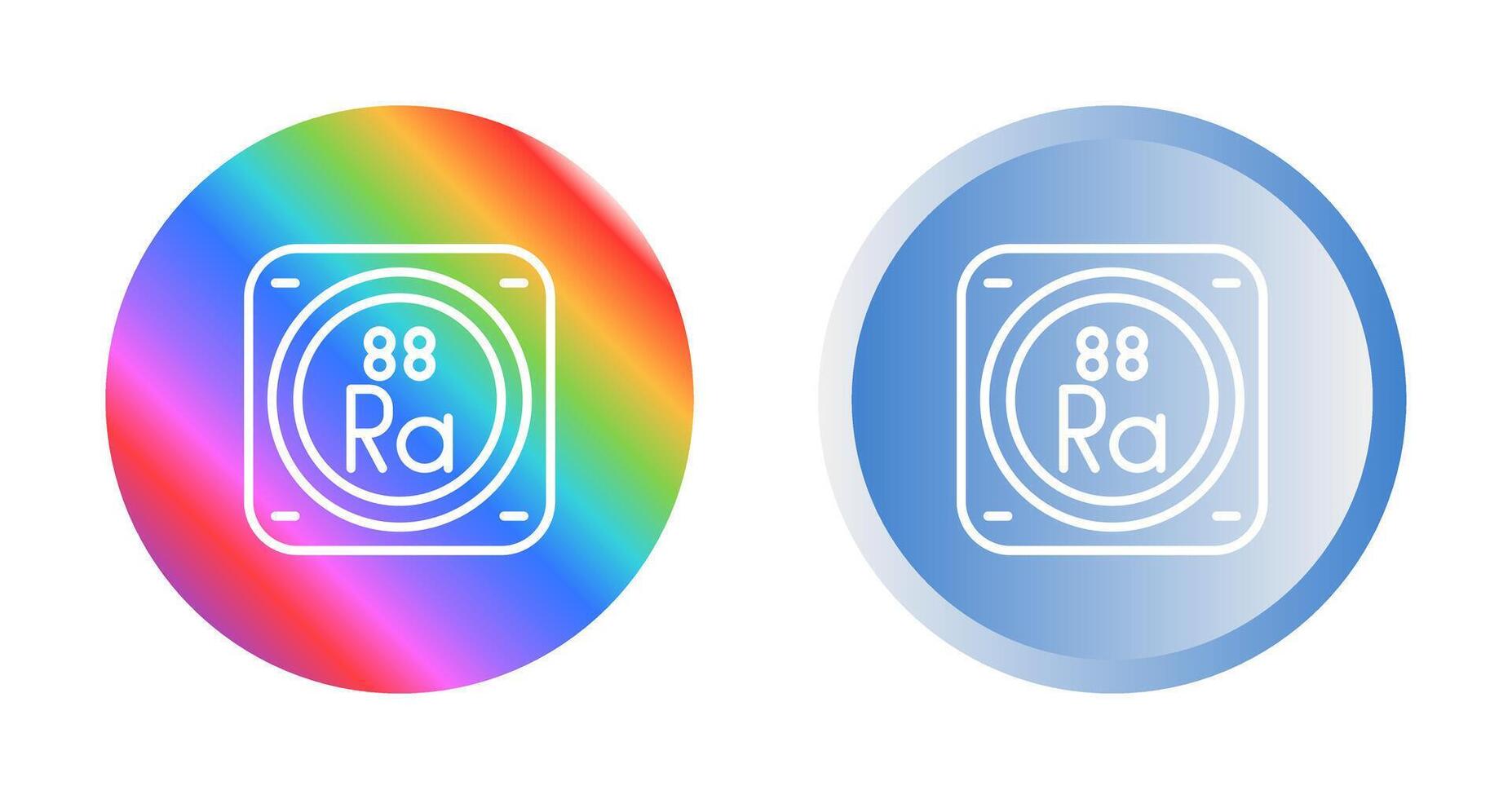 Radium Vector Icon