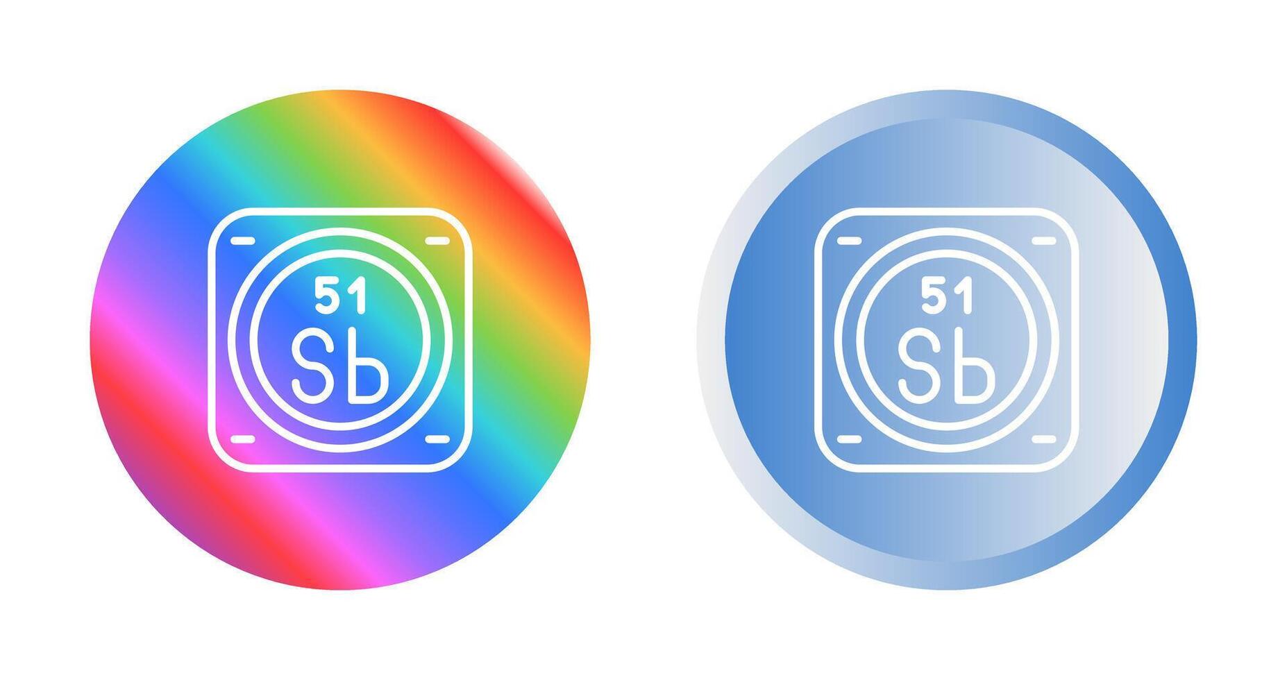 Antimony Vector Icon