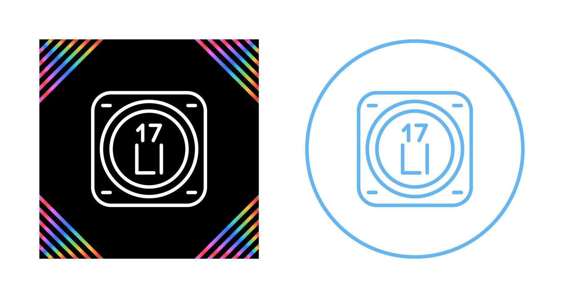 Chlorine Vector Icon