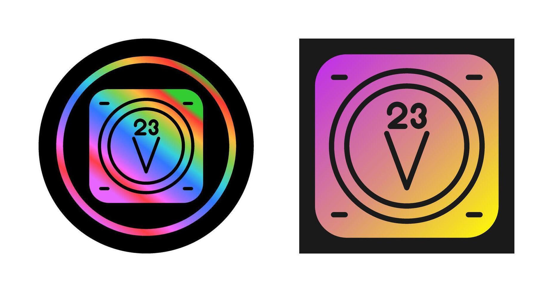 Vanadium Vector Icon