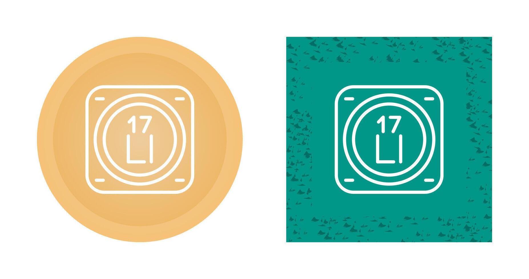 Chlorine Vector Icon
