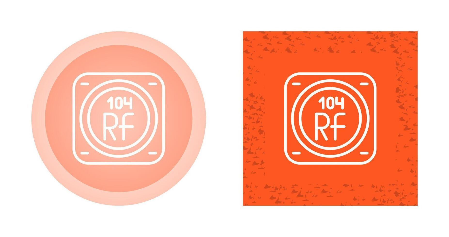 Rutherfordio Vector Icon