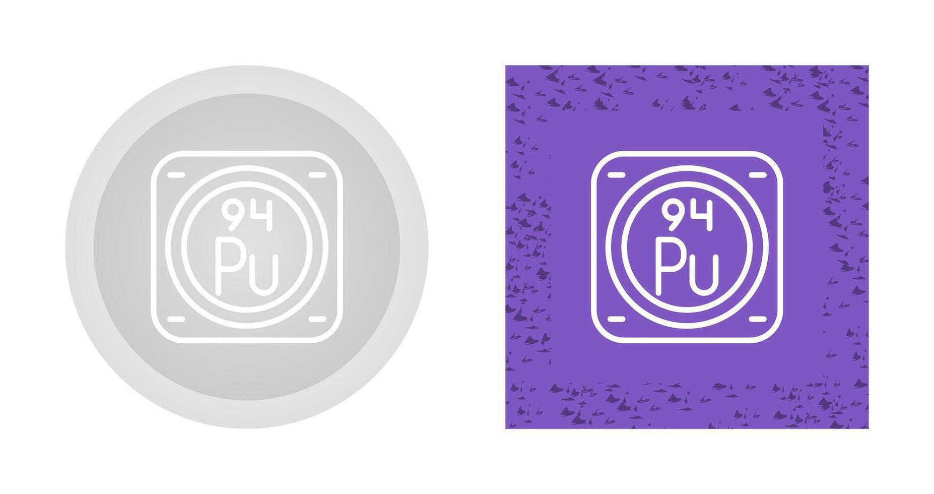 Plutonium Vector Icon