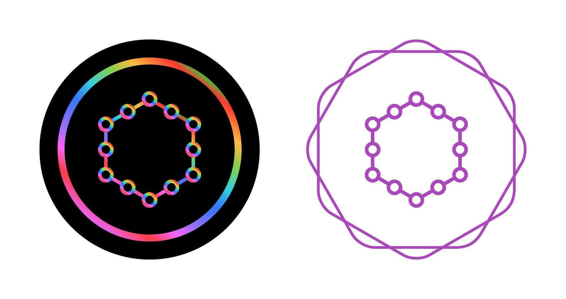 Hexagon Vector Icon