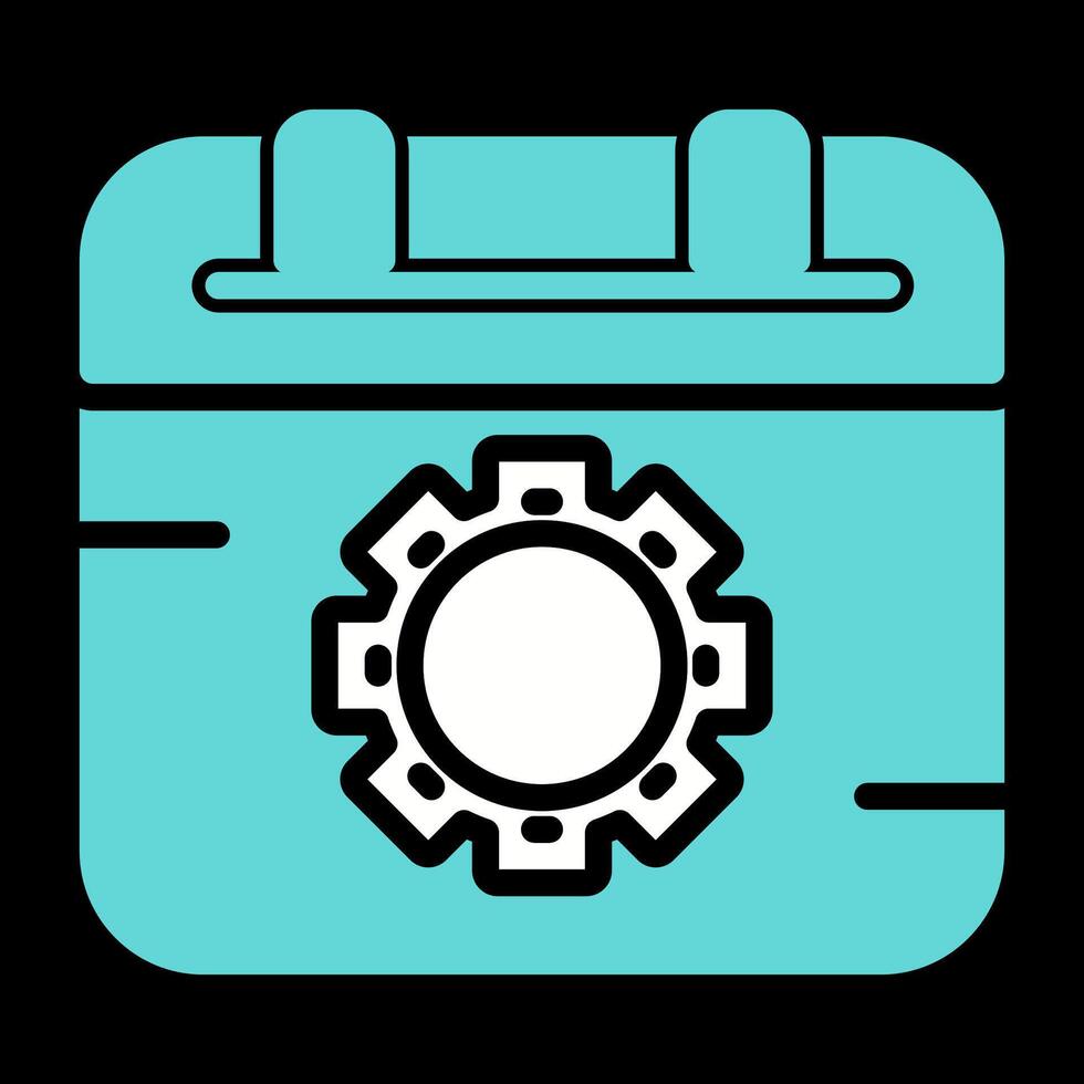 Unique Two Icons Set vector