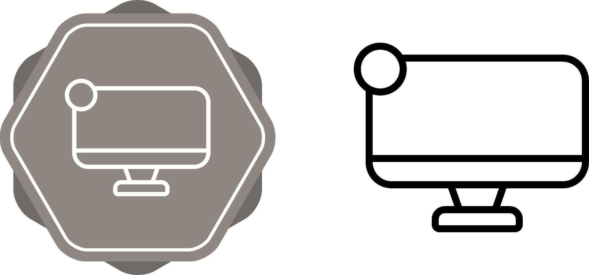 Unique Two Icons Set vector