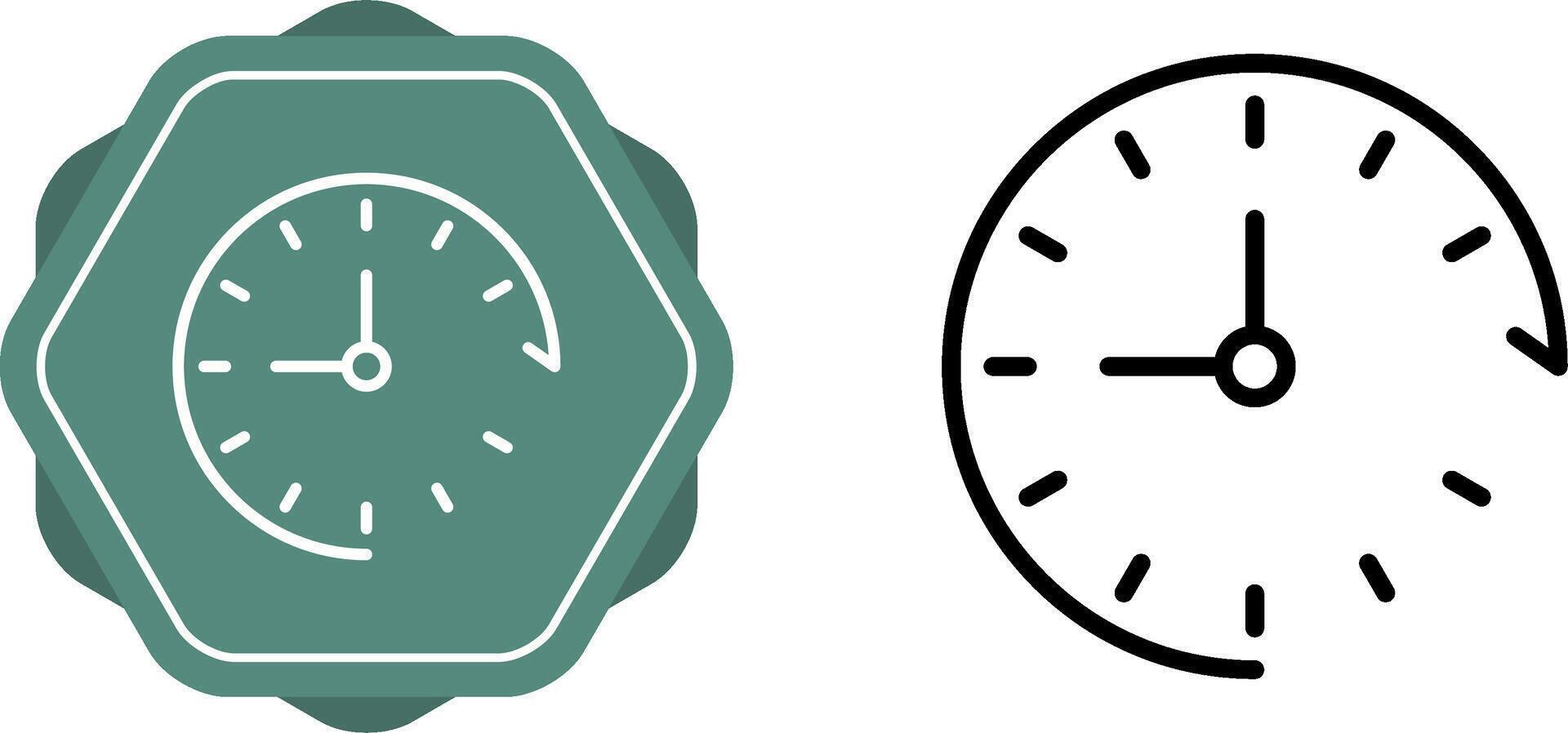 Unique Two Icons Set vector