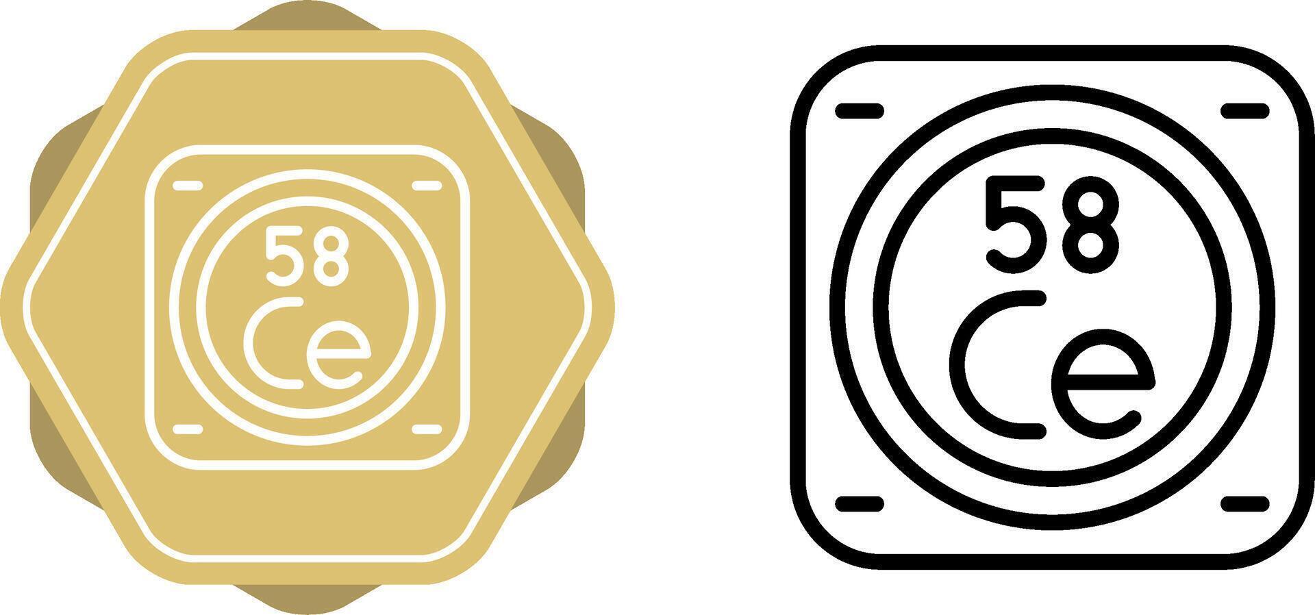 Unique Two Icons Set vector