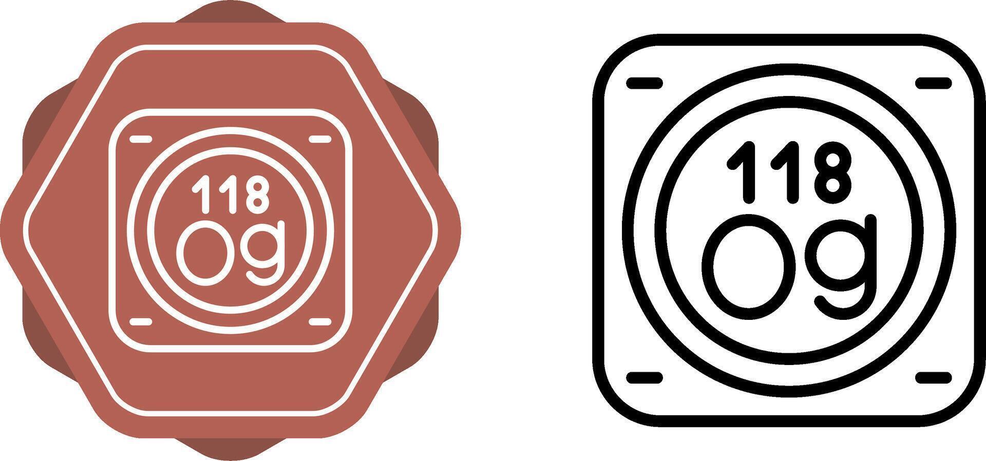 Unique Two Icons Set vector