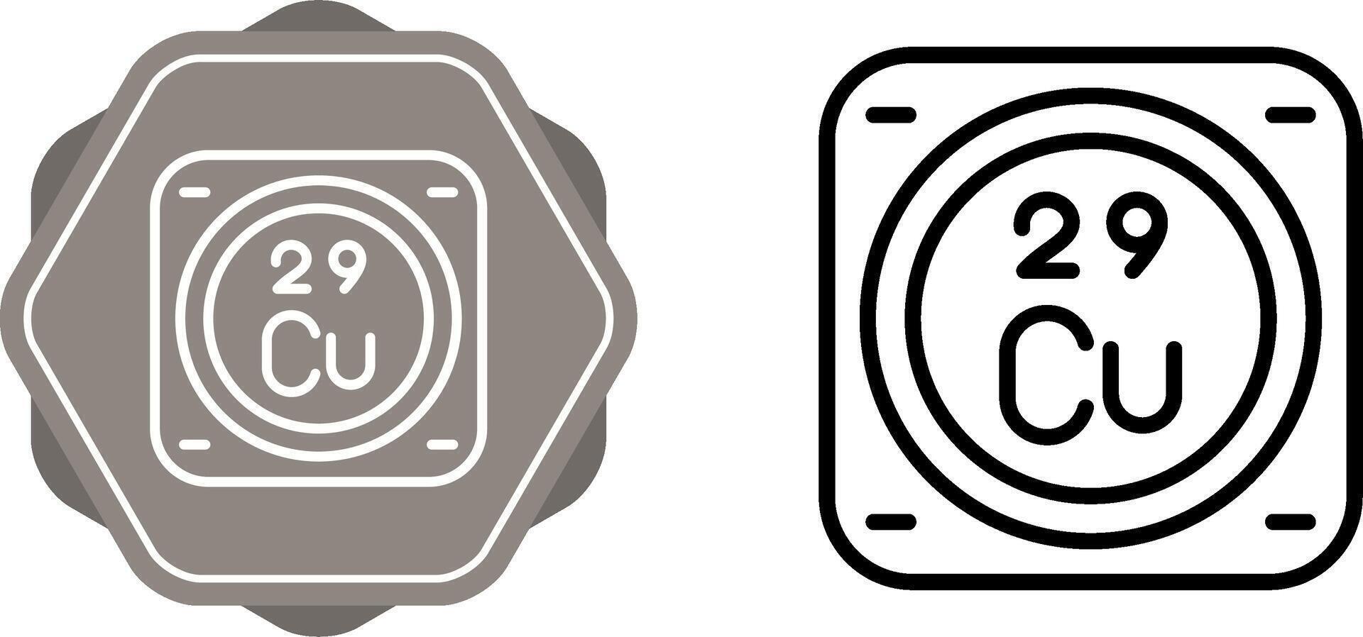 Unique Two Icons Set vector