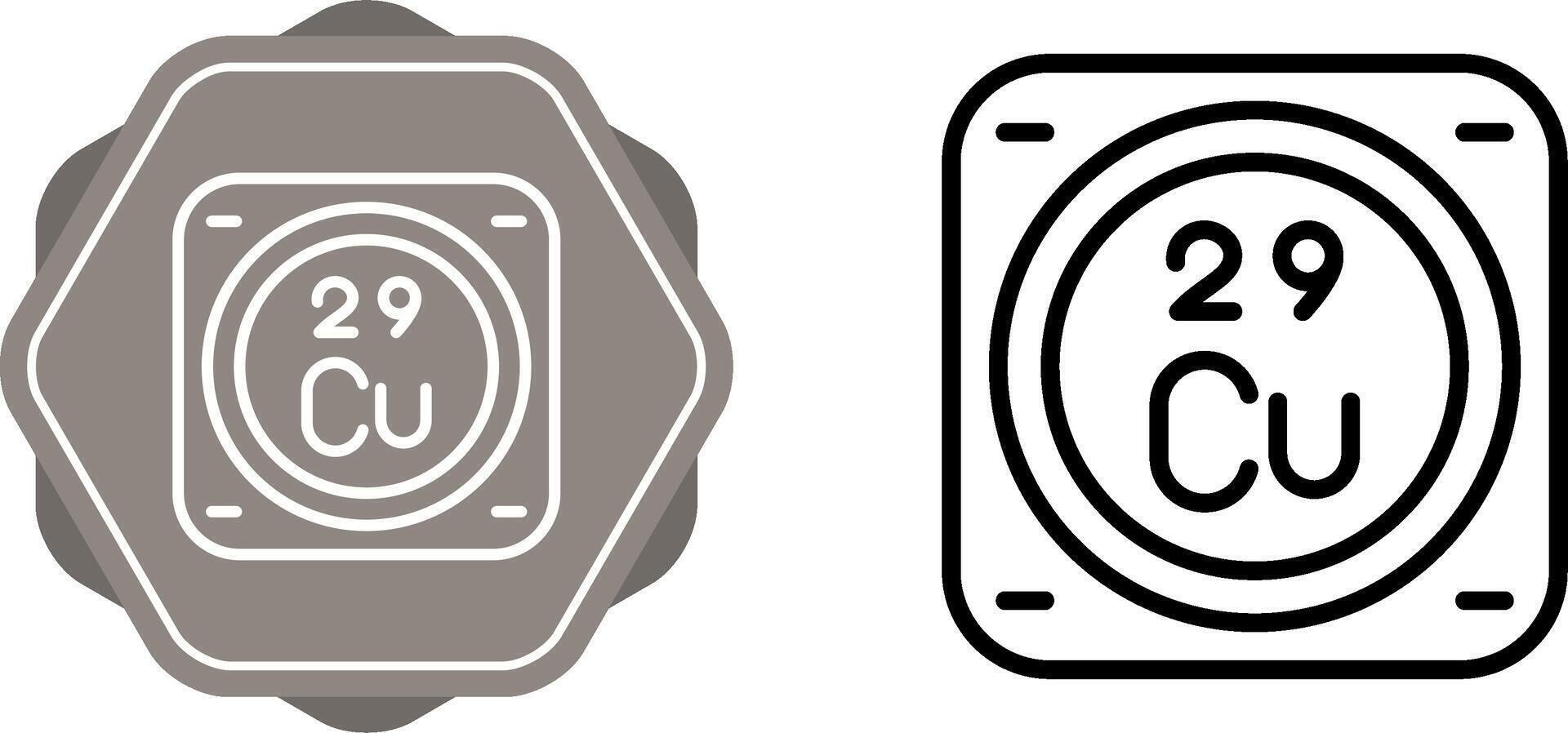 Unique Two Icons Set vector