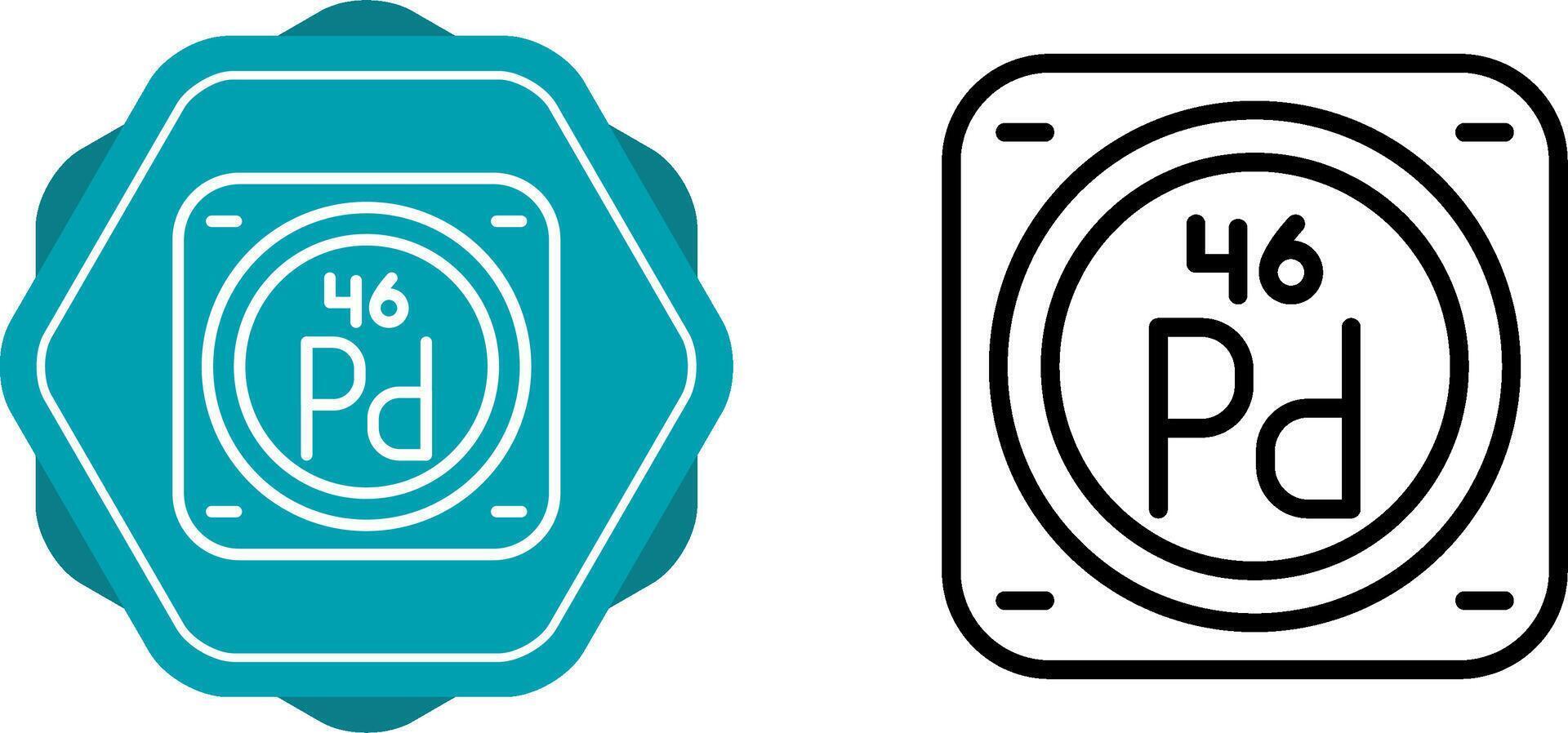 Unique Two Icons Set vector