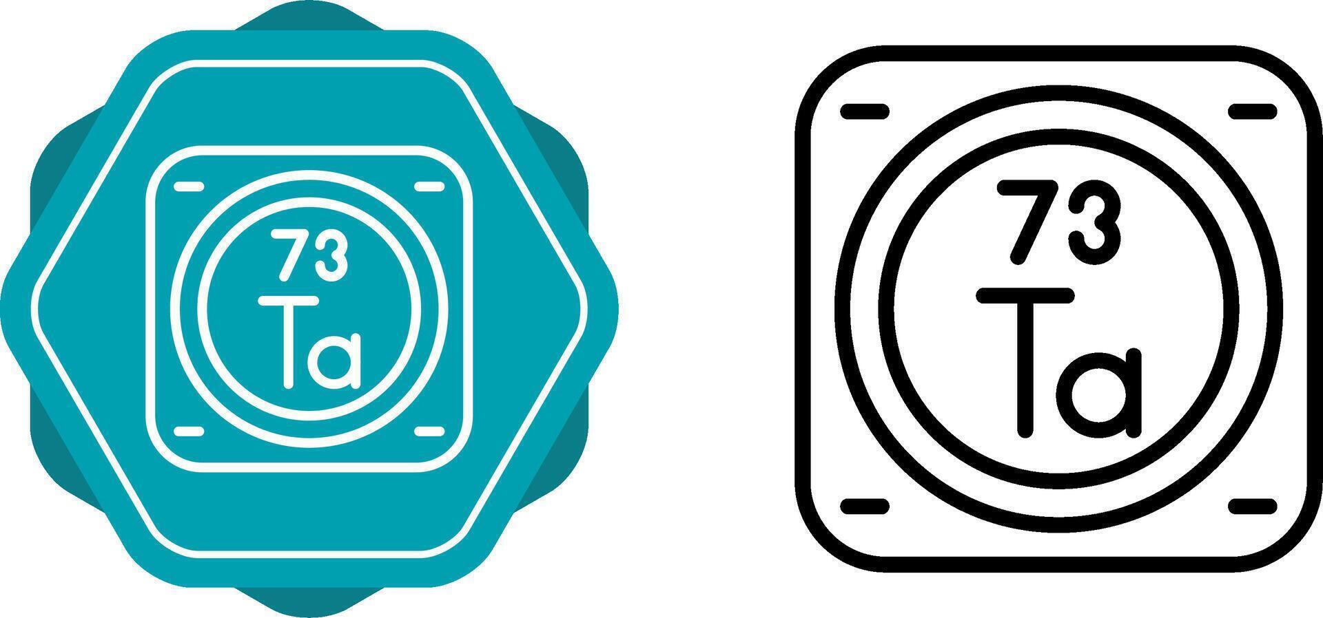 Unique Two Icons Set vector