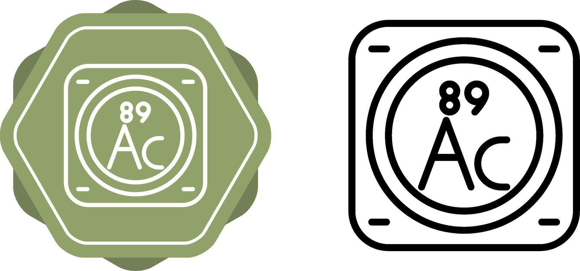 Unique Two Icons Set vector