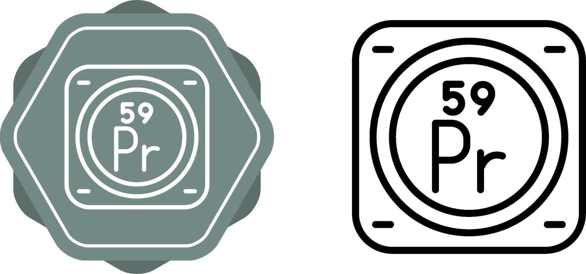 Unique Two Icons Set vector