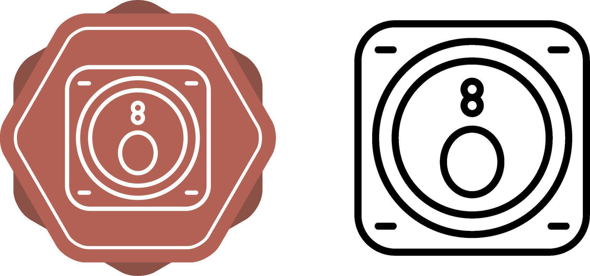 Unique Two Icons Set vector
