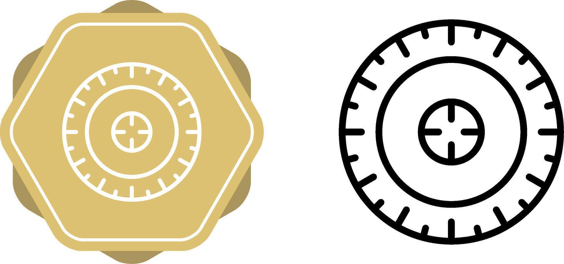 Unique Two Icons Set vector