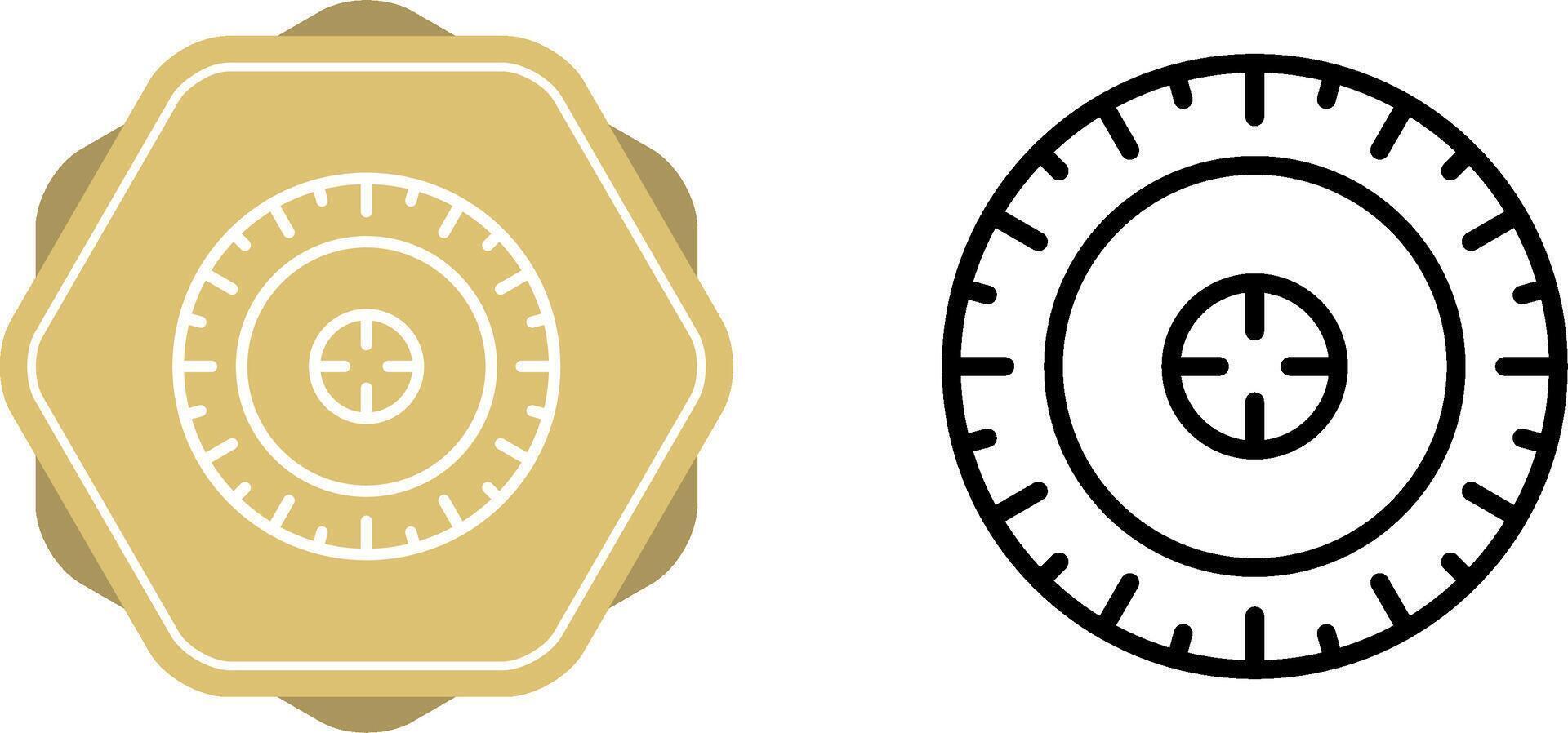 Unique Two Icons Set vector