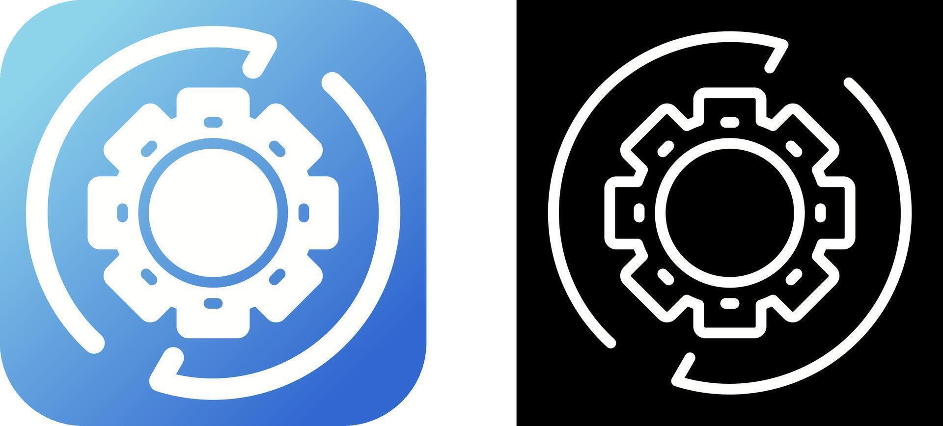 Unique Two Icons Set vector