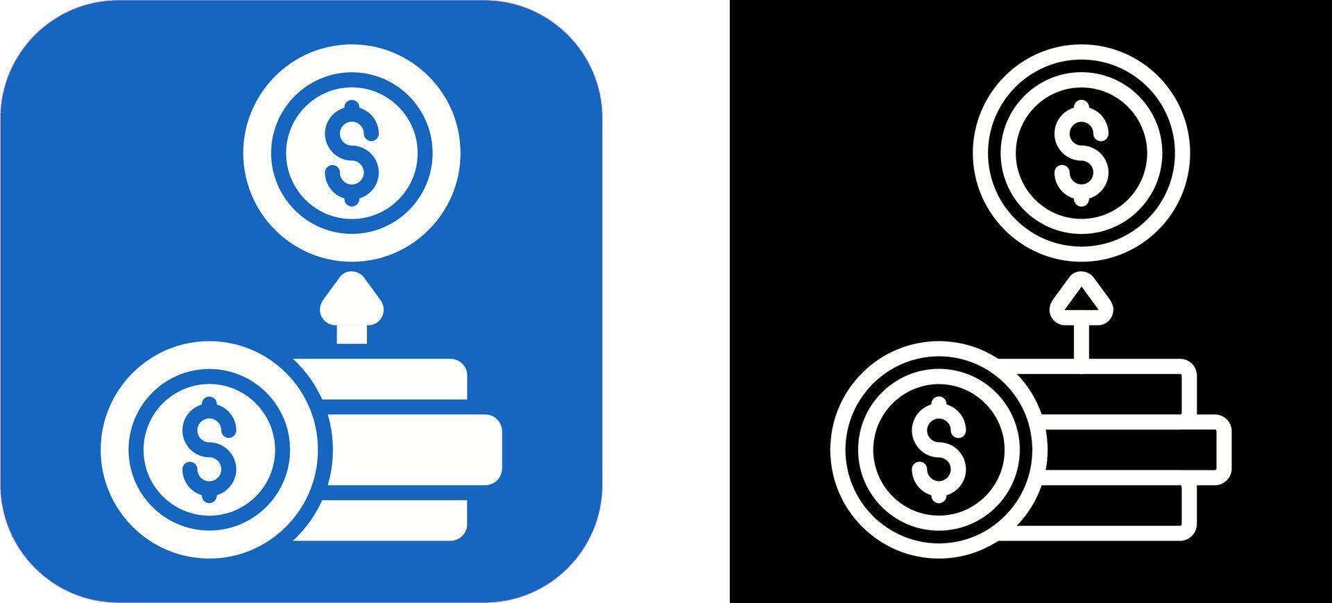 Unique Two Icons Set vector