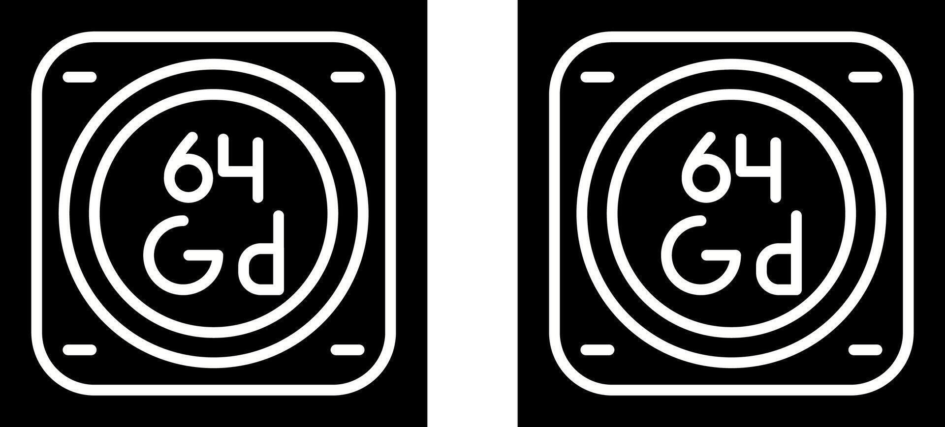 Unique Two Icons Set vector