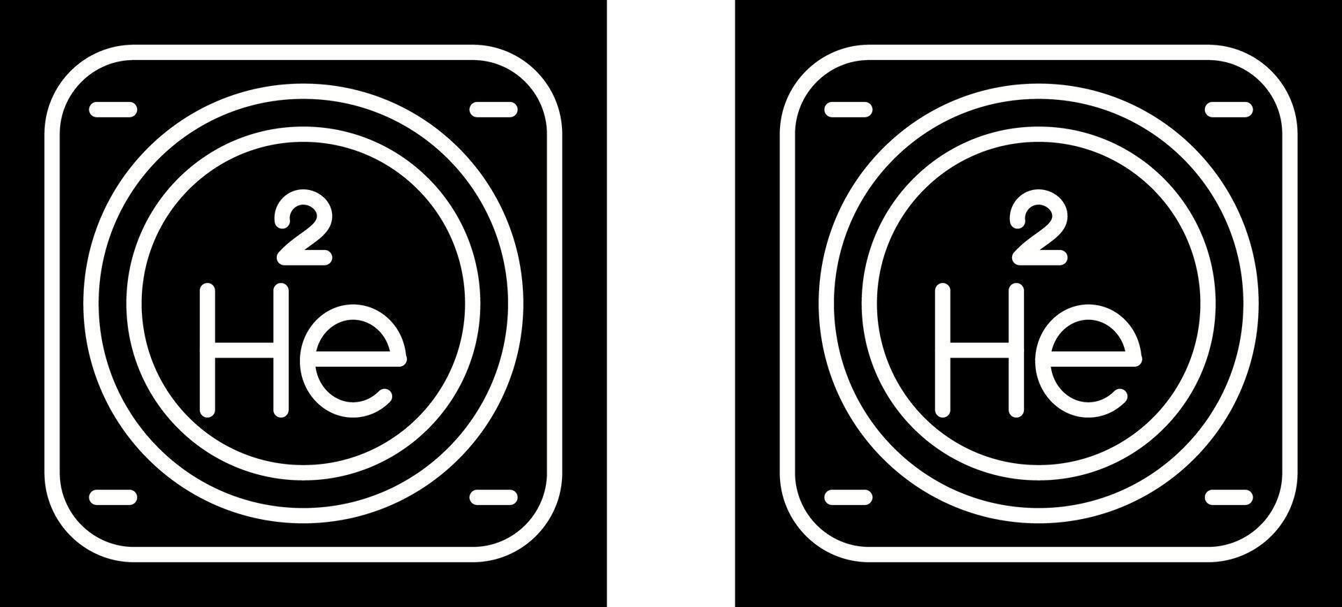 Helium Vector Icon