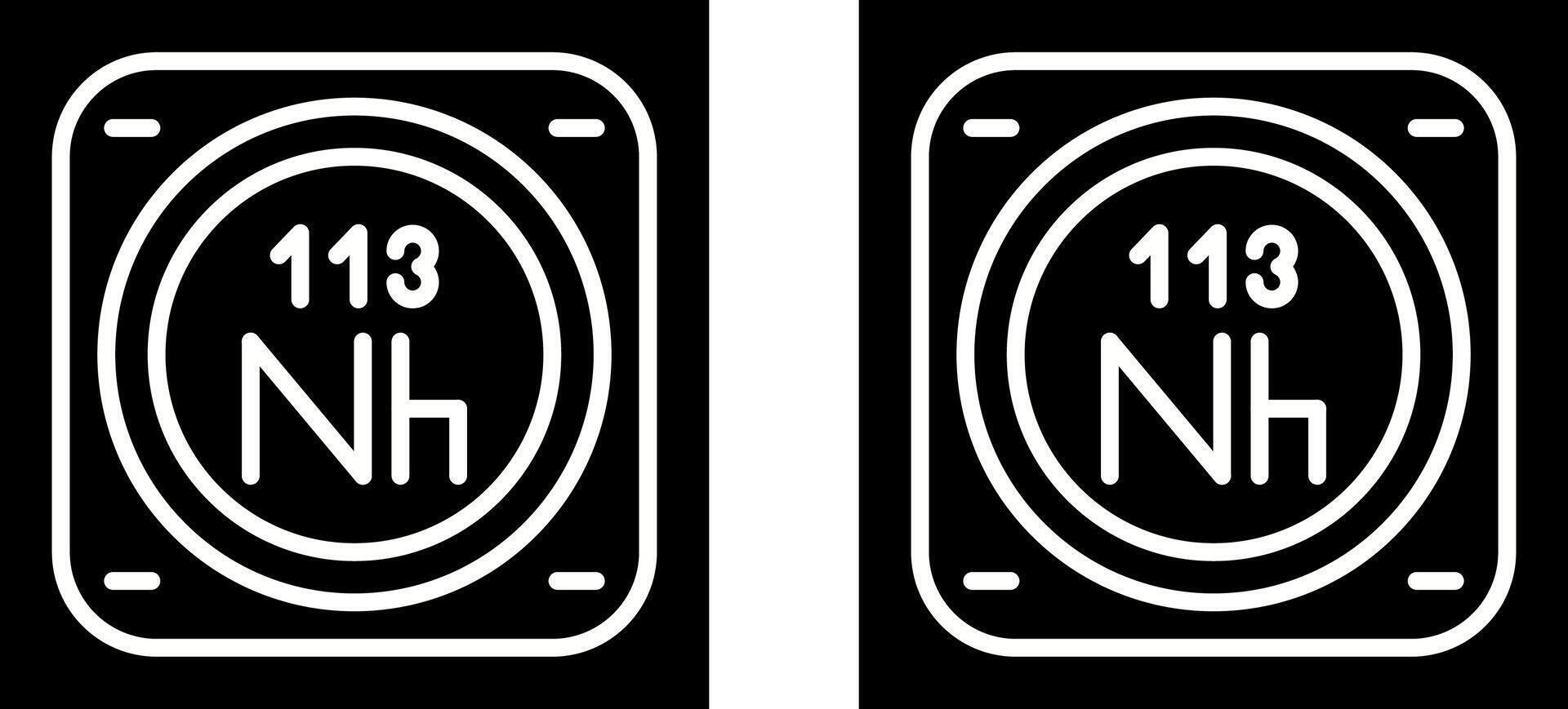 Chemical Element Vector Icon