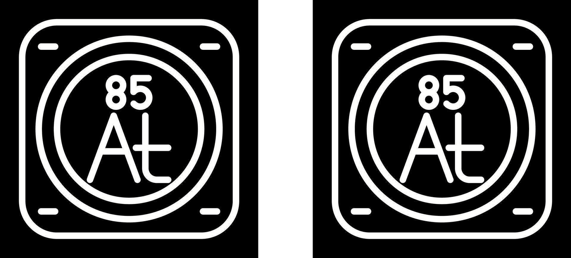 Chemical Element Vector Icon