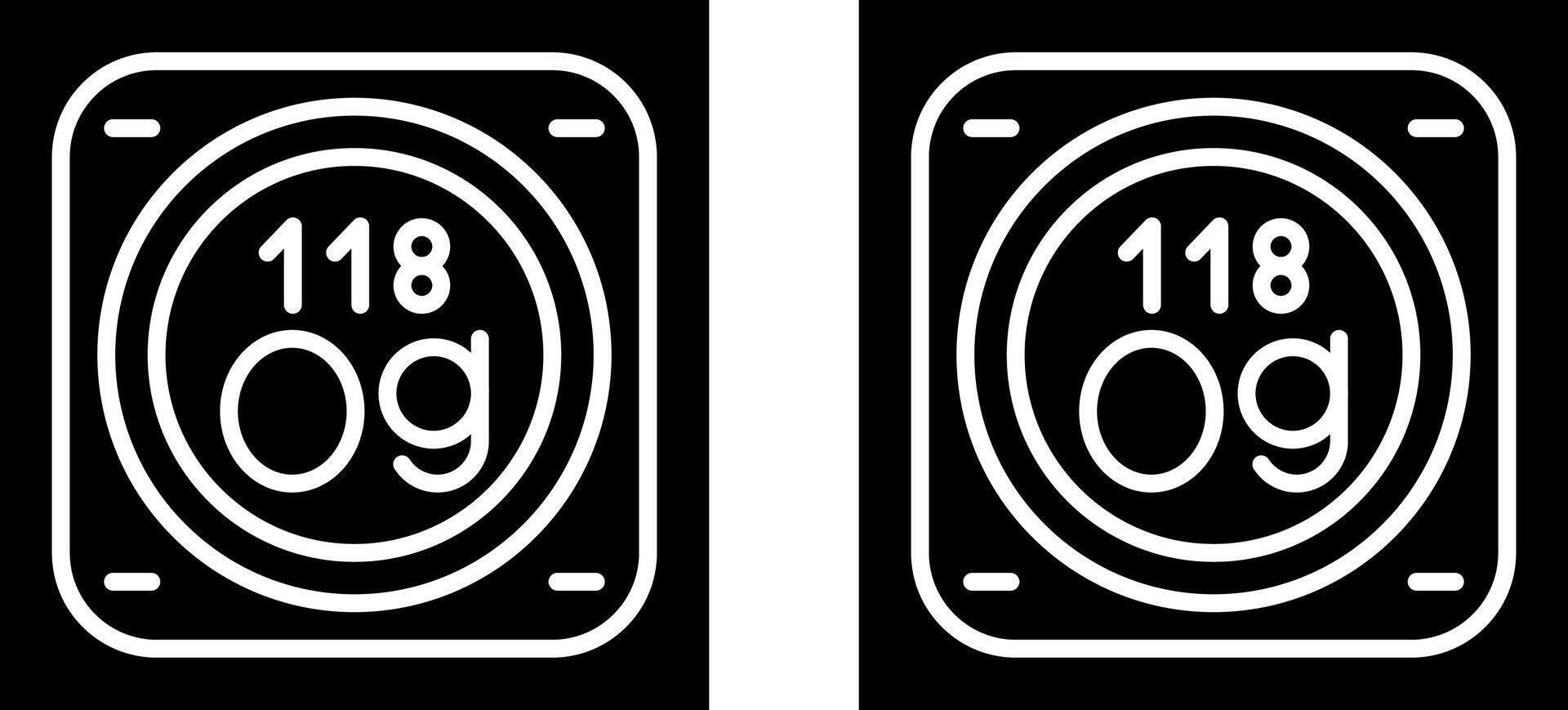 Chemical Element Vector Icon