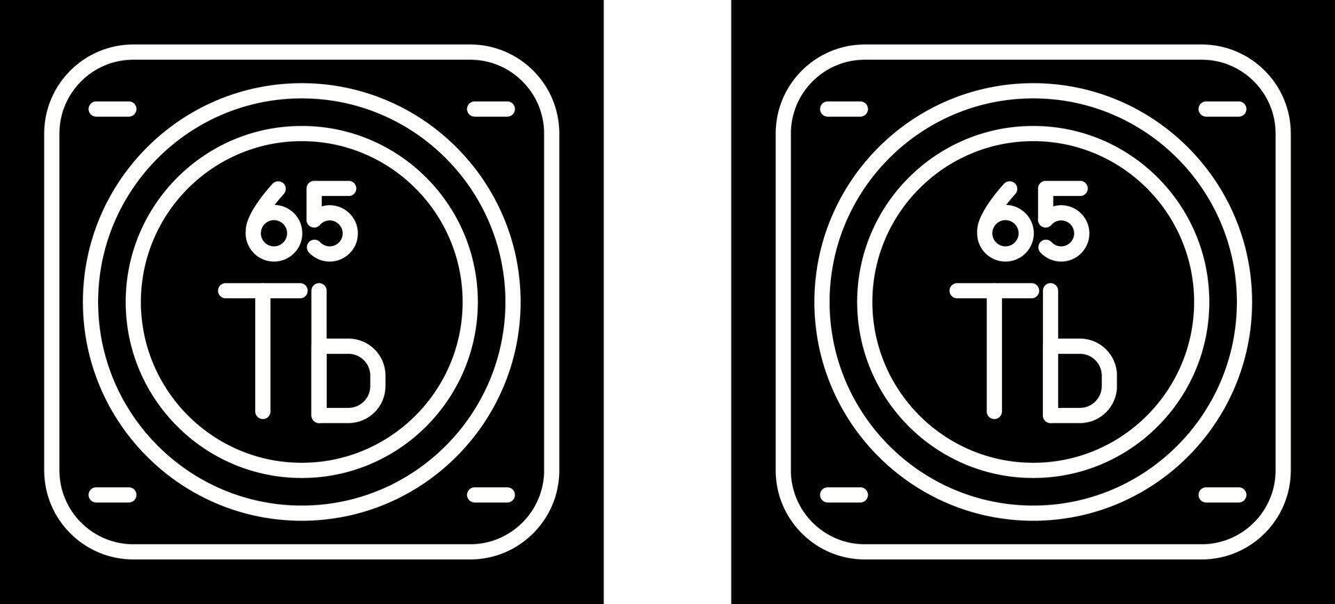 Chemical Element Vector Icon