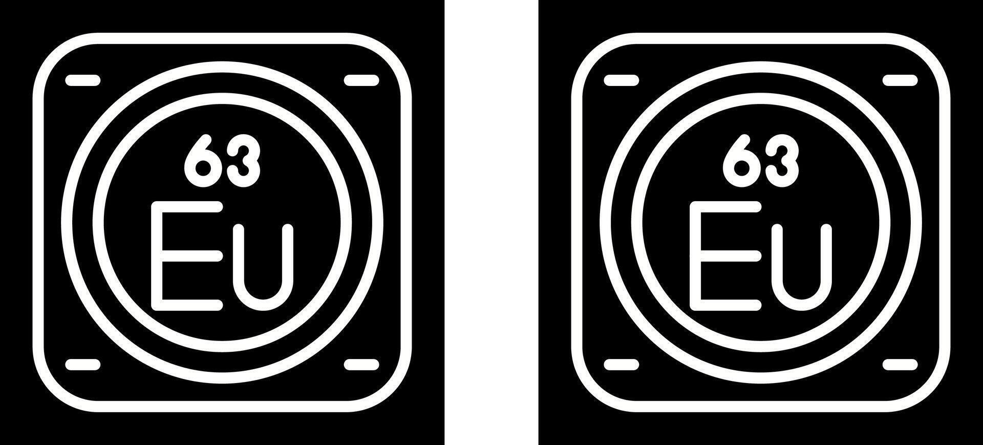 Chemical Element Vector Icon