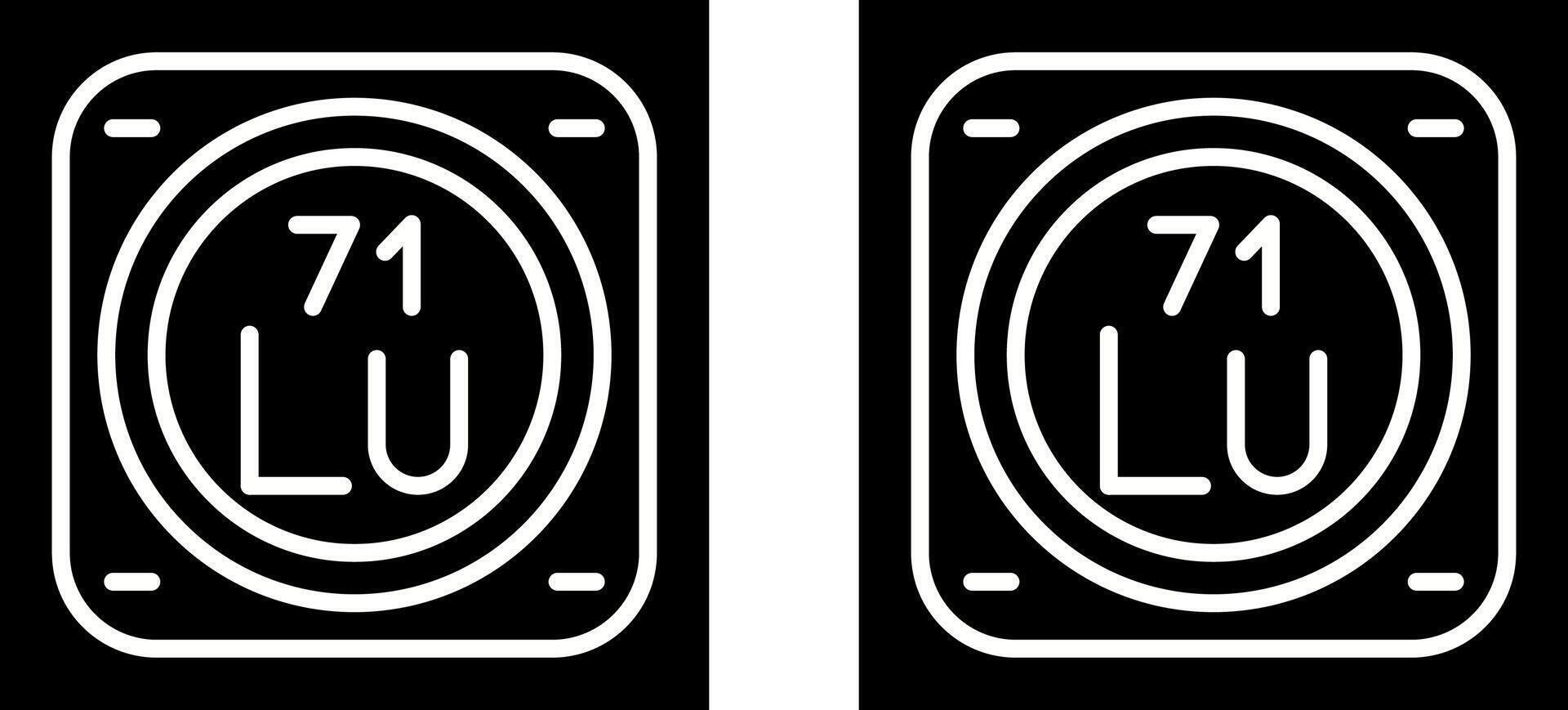 Chemical Element Vector Icon