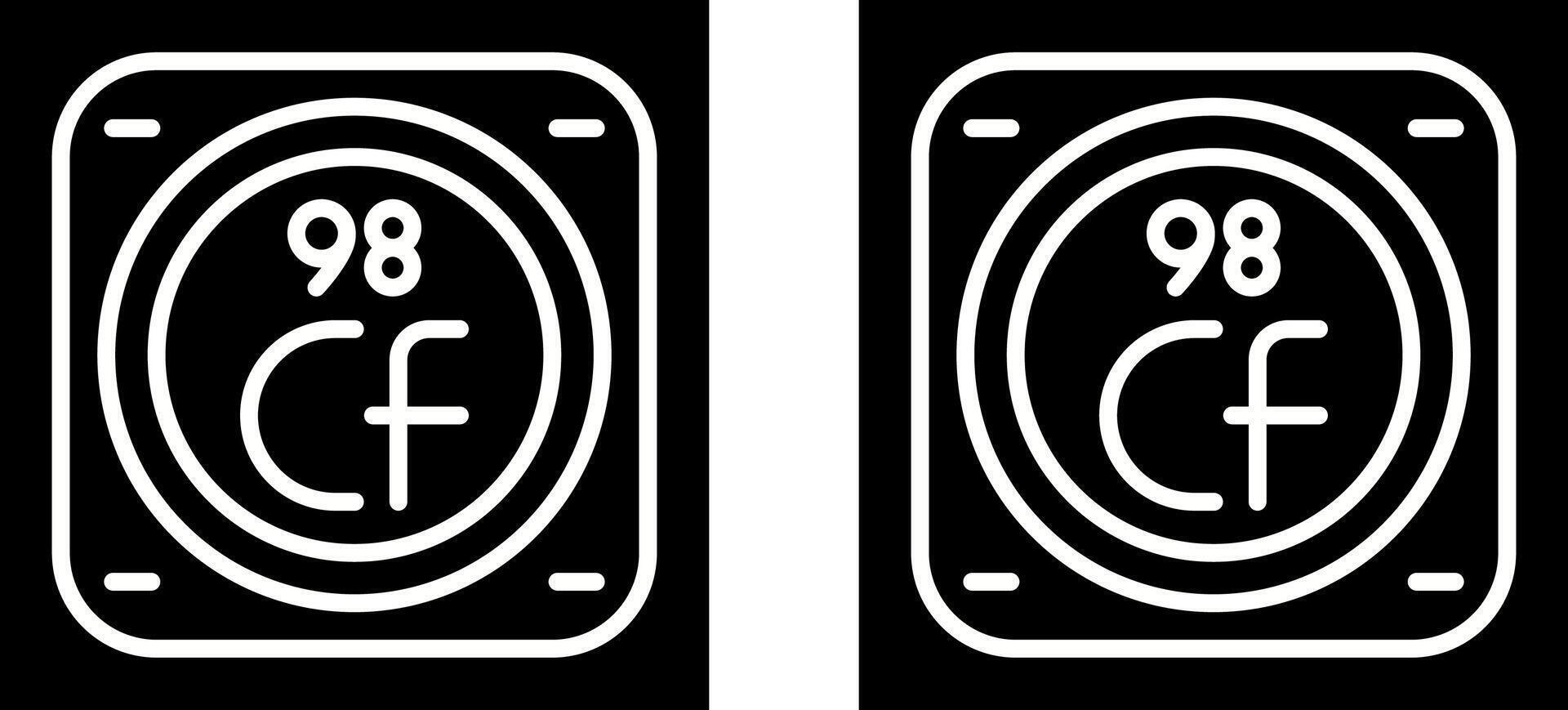 Chemical Element Vector Icon