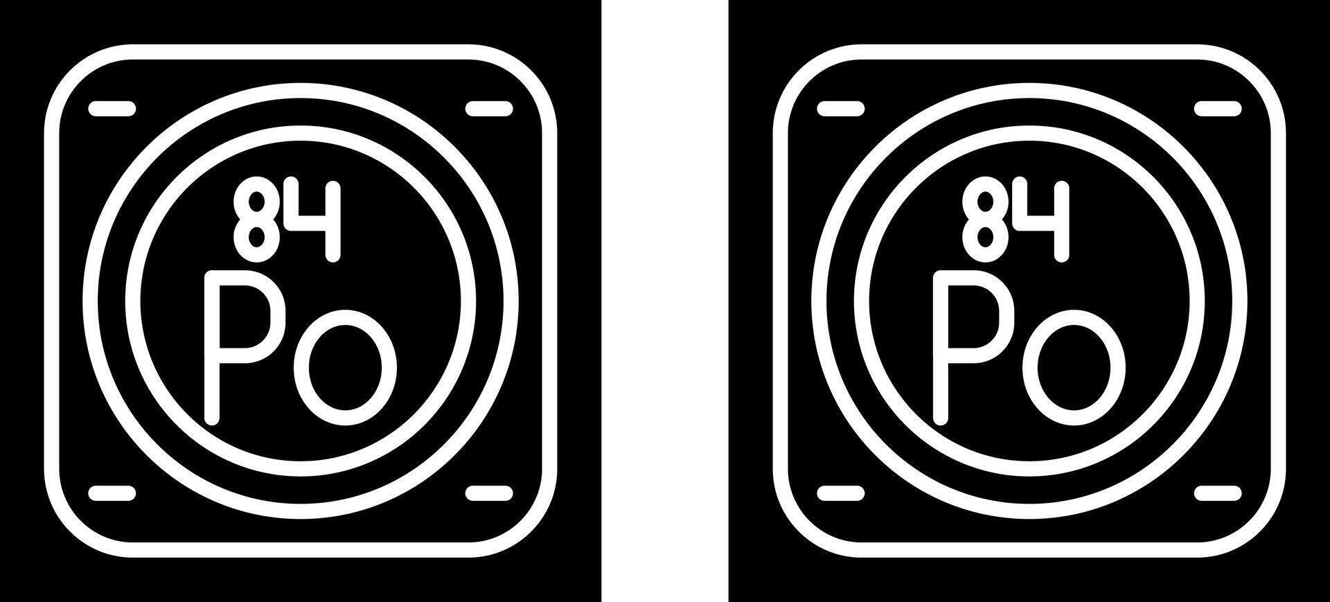 Chemical Element Vector Icon