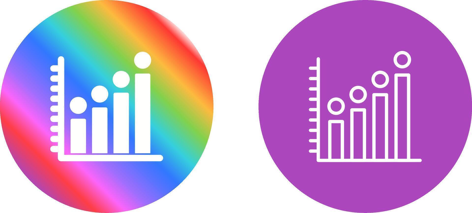 Unique Two Icons Set vector