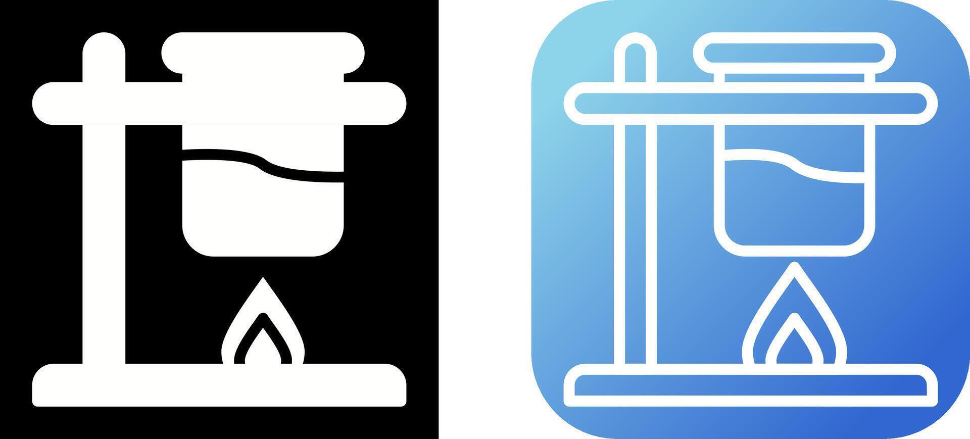 Bunsen Burner Vector Icon