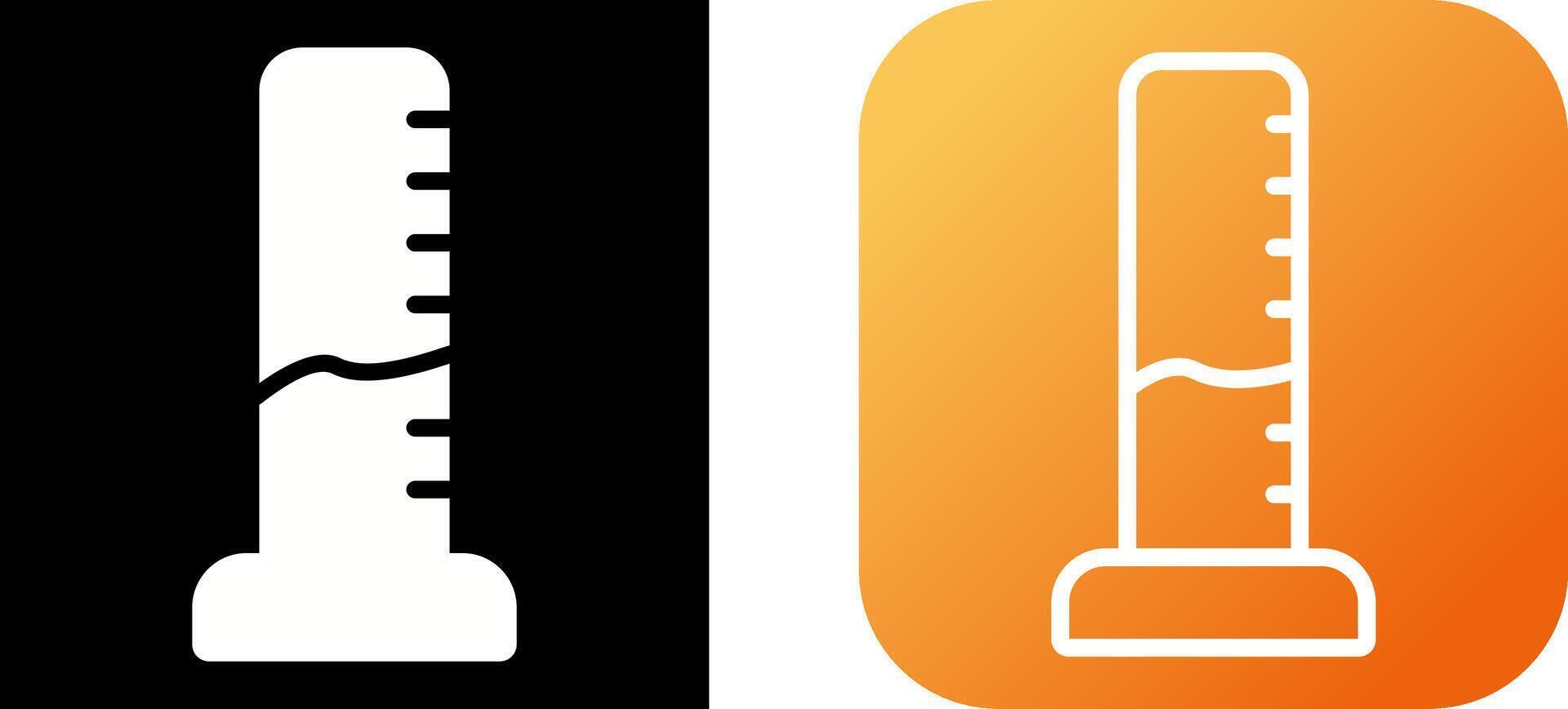 Graduated Cylinder Vector Icon