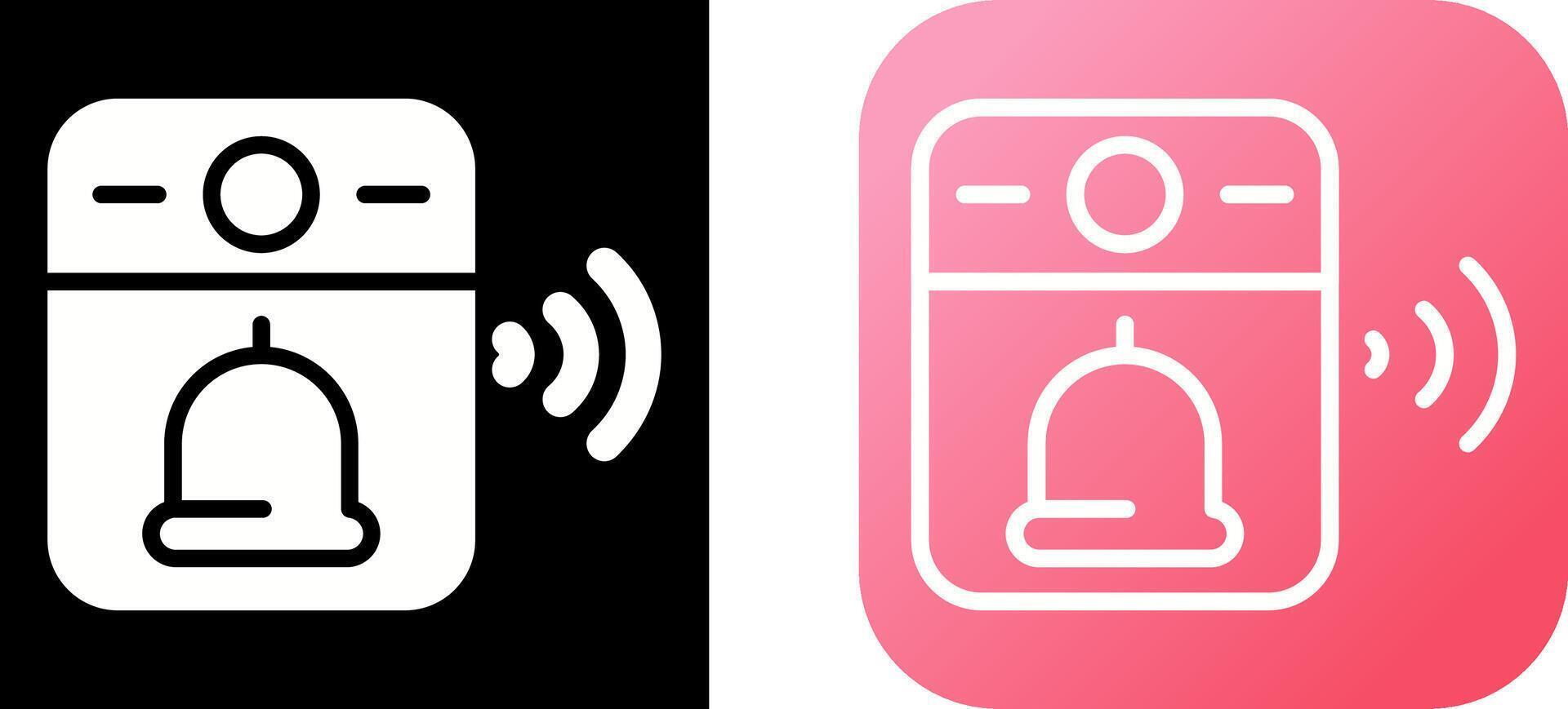 Video Doorbell Vector Icon