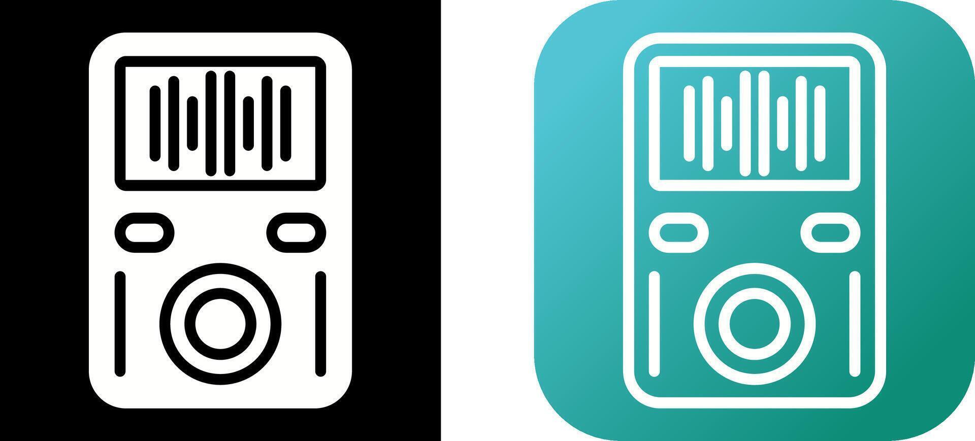 MP3 Player Vector Icon
