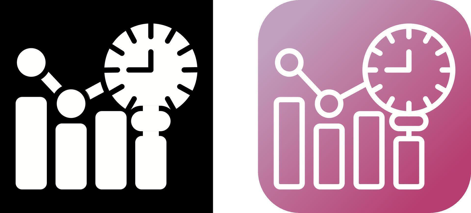 Sales Forecasting Vector Icon