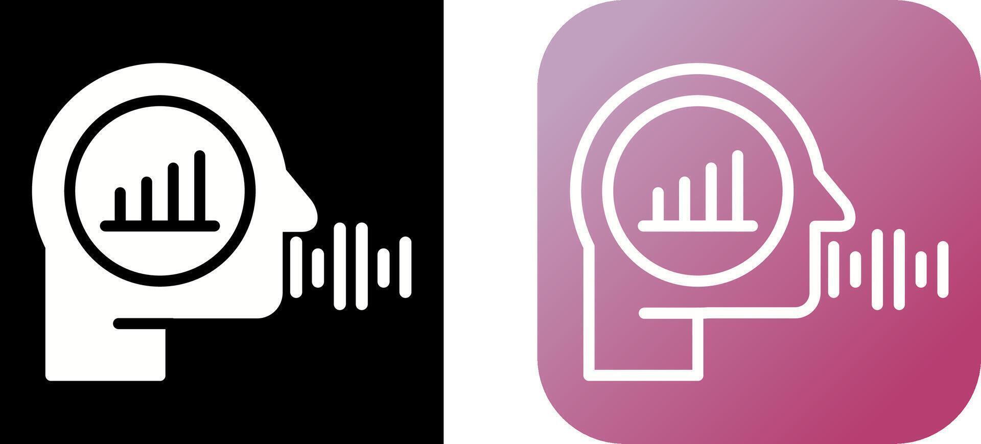 Voice Analytics Vector Icon