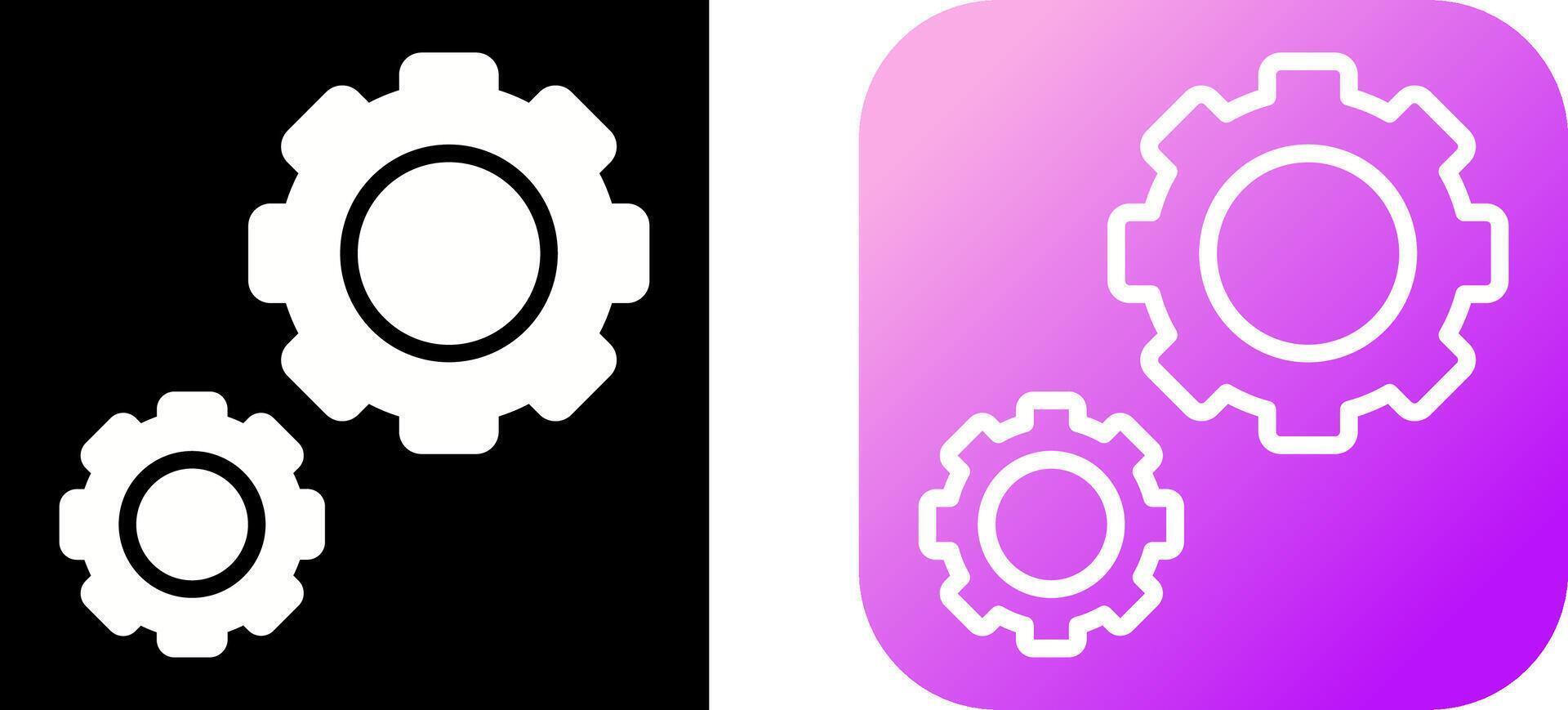 Gears Vector Icon